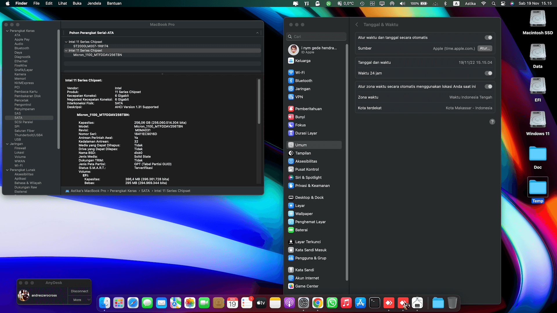 Asus ZenBook Q536FD 3rd [WhiskeyLake   Intel UHD 620 + I2C]   OpenCore 6